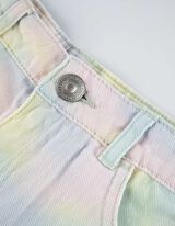 Kratke traperice - Podesiv struk - svijetlo zuta