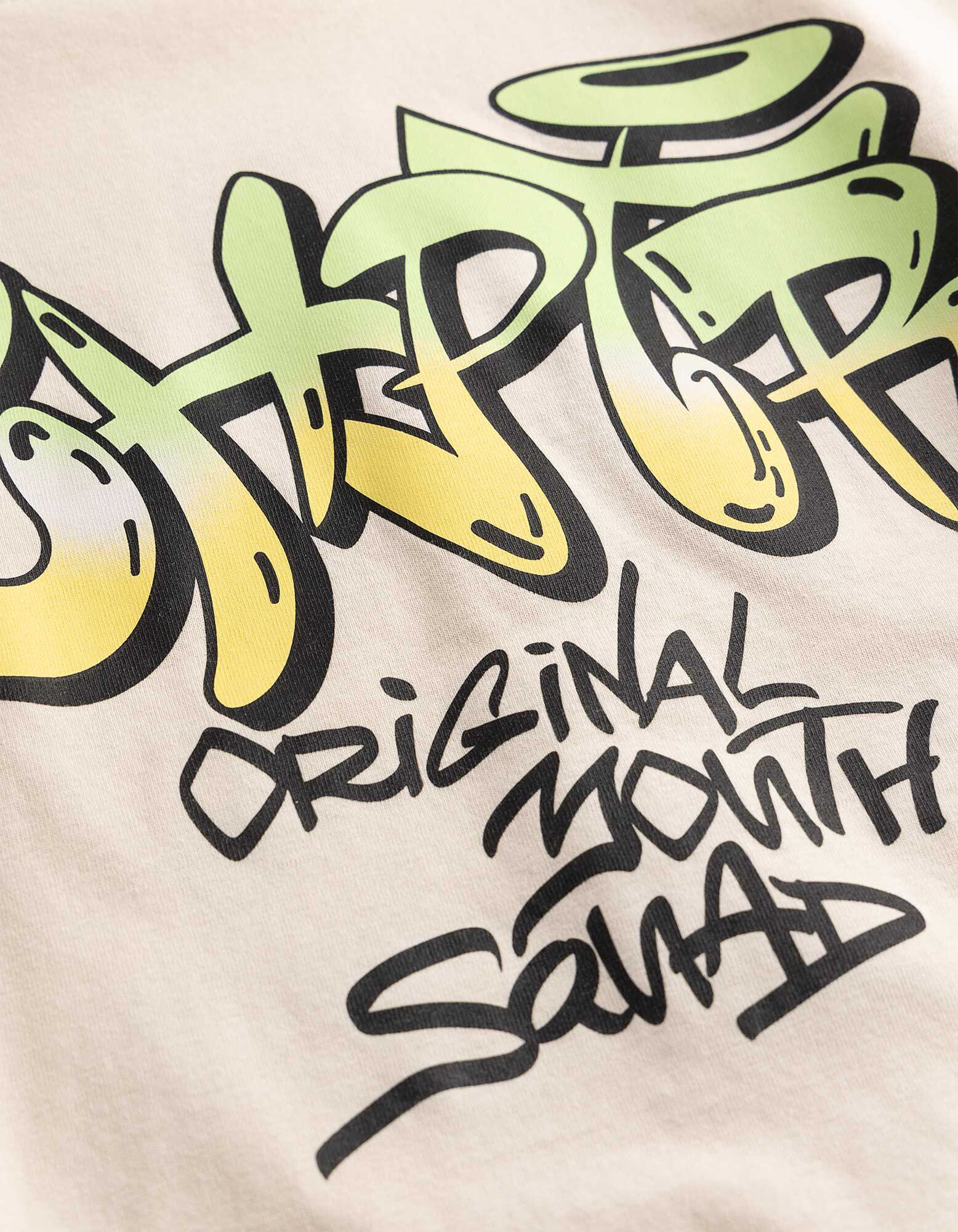 Tričko - Nadměrn&yacute; střih Oversized Fit - svetle &scaron;ed&aacute;