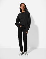 Melegítőfelső - Ballon ujjak - fekete