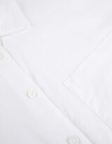 Blouse - Coton - blanc