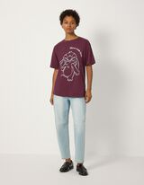 T-Shirt - Lilo & Stitch - Lila
