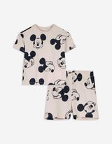 Set van T-shirt en broek - Mickey Mouse - wit