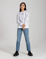 Felpa - Oversized Fit - bianco