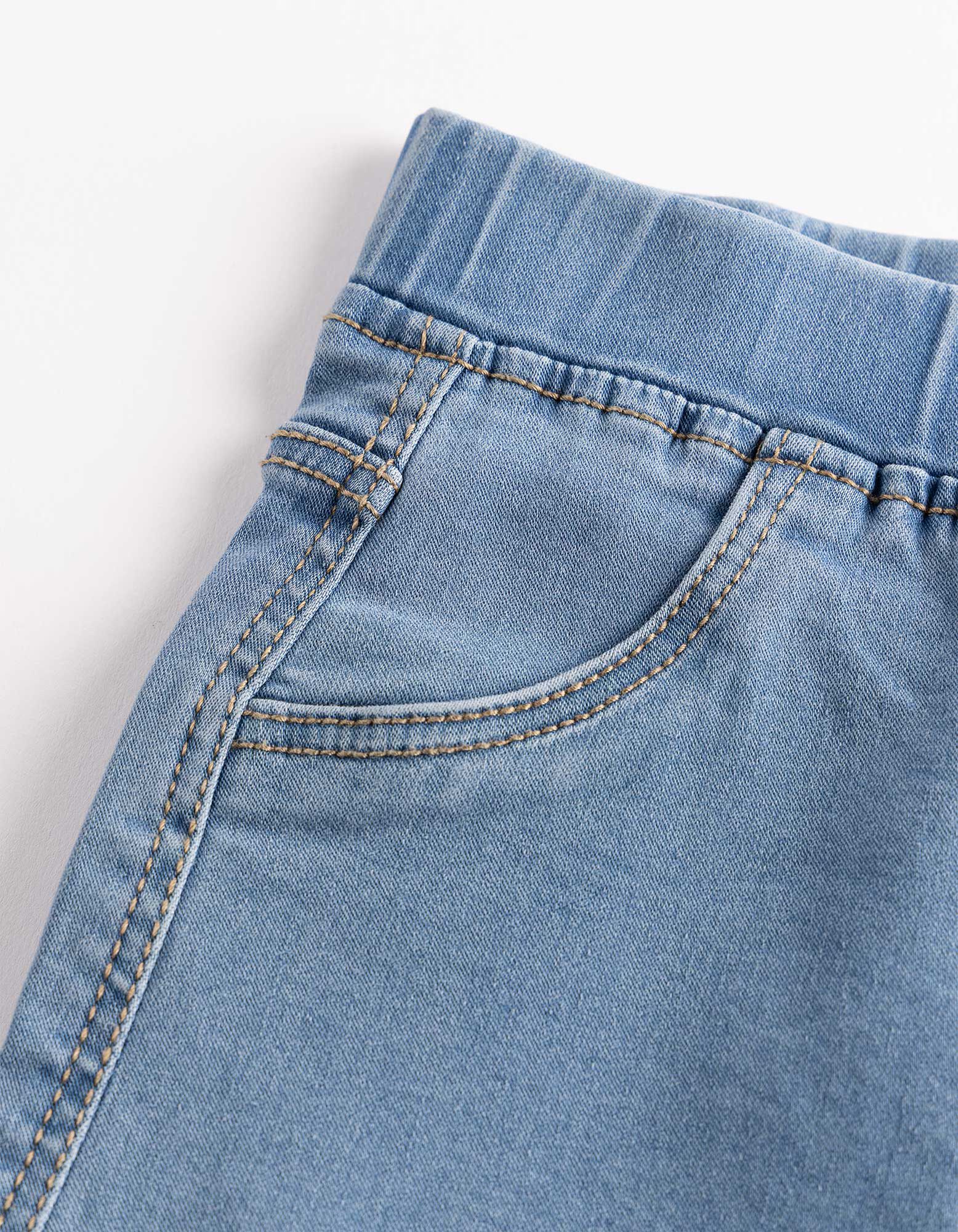 Jeggings - light blue denim - blau