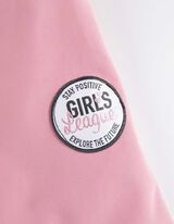 Parka - Nuimamas dirbtinis kailis - violetine