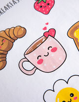 T-Shirt - Print - wei&szlig;