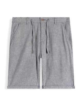 Chinoshorts - Meliert - dunkelblau