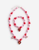 Schmuck-Set - 2er-Pack - silberfarben