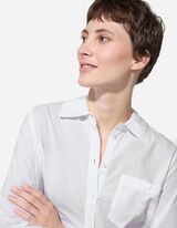 Halenka - Náprsní kapsa - bílá