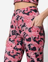 Pantalon 3/4 - Respirant - Rouge foncé