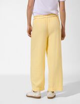 Culotte - Linnenlook - Lichtgeel