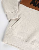 Felpa - Collo sciallato - beige