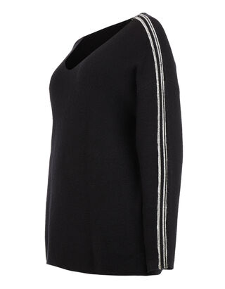 Damen Pullover mit &uuml;berschnittenen Schultern