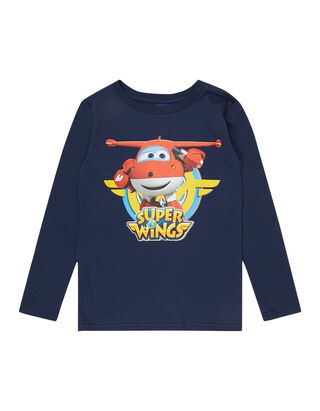 Jungen Longsleeve mit Super Wings-Print