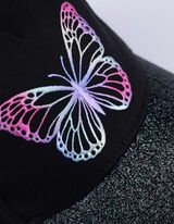 Nokam&uuml;ts - lisatud tikand - must