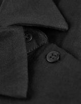 blousetop - Linnenlook - zwart