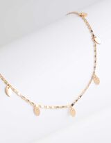 Kette - Anh&auml;nger - goldfarben