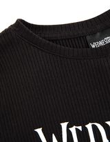 Hossz&uacute; ujj&uacute; felső - Wednesday - fekete