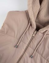 Gilet - Omkeerbaar - beige