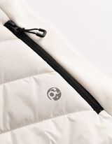 Bodywarmer - Stiknaden - wit