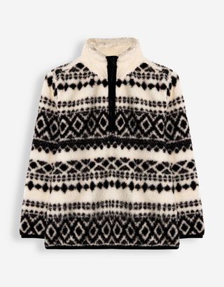 Troyer - Etnisch motief - Off-White