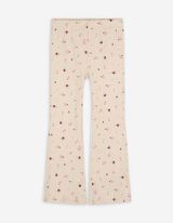 Leggings - Allover-Print - beige