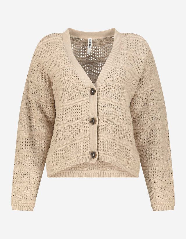 Damen Cardigan - Häkelspitze