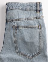 Spodnie cargo - Baggy Fit - jasny niebieski