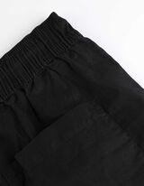 Bermude  - Straight Fit - Negru