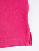 Polo - Chiusura tramite bottone - rosa fucsia