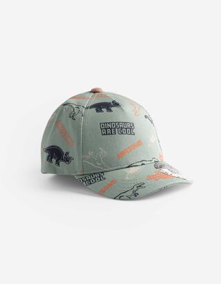 Basecap - Allover-Print - gr&uuml;n