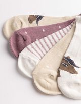 Sneakersocken - 5er-Pack