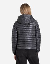 Gewatteerde jas - Waterafstotend - donkergrijs