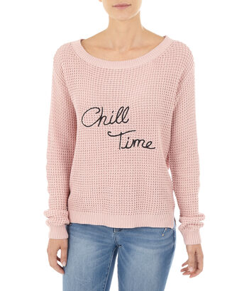 Damen Pullover mit Stickerei