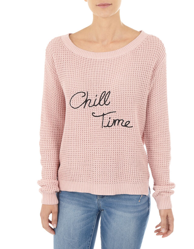 Damen Pullover mit Stickerei