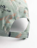 Basecap - Allover-Print - gr&uuml;n