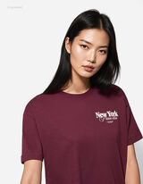 T-Shirt - Print - hellrot