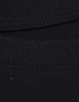 Top - Viskose-Mix - schwarz