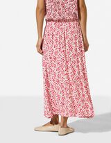 Rock - Florales Muster - Off-White