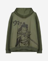 Hoodie - One Piece - dunkelgrün