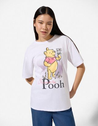 T-Shirt - Winnie Puuh - wei&szlig;