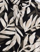 Robe - Motif all-over - noir