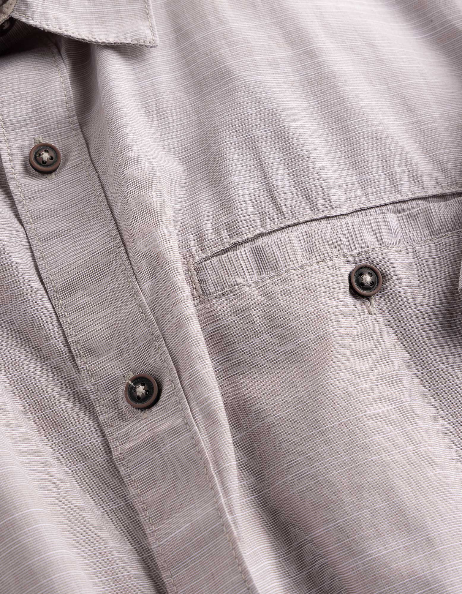 Chemise - Coton - Gris