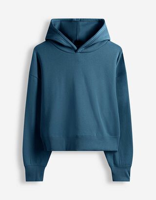 Hoodie - Effen - blauw