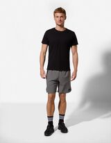 Shorts - einfarbig - grau