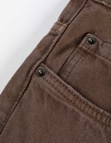 Džínsy - Normálny sed - hneda