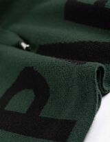 Pullover - Schriftzug - dunkelgrün