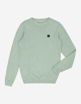 Džemper - Amblem brenda - svetlo-zelena