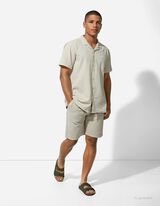 Košile - Bavlna - svetle šedá