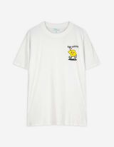 Tričko - Zadná potlač - biely